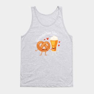 Go together like... Beer and Pretzels Tank Top